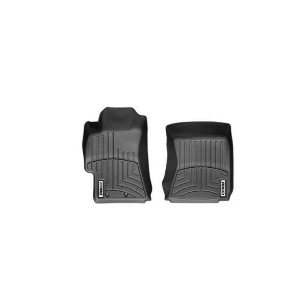 COBB 08-14 Subaru WRX / 08-14 STI Front FloorLiner by WeatherTech - Black - WT441661 for 2008-2014 Subaru WRX - front view
