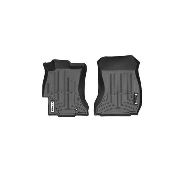 COBB 2022+ Subaru WRX Front FloorLiner by WeatherTech - Black - WT4417431 for 2022-2026 Subaru WRX - front view