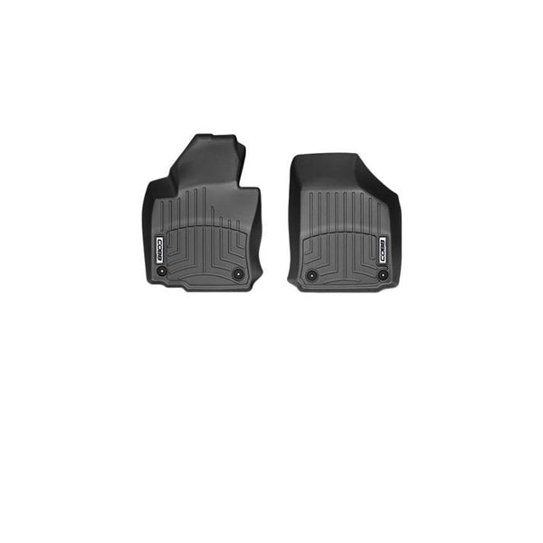 COBB 10-14 Volkswagen GTI (Round Floor Retention) Front FloorLiner by WeatherTech - Black - WT442691 for 2010-2014 Volkswagen