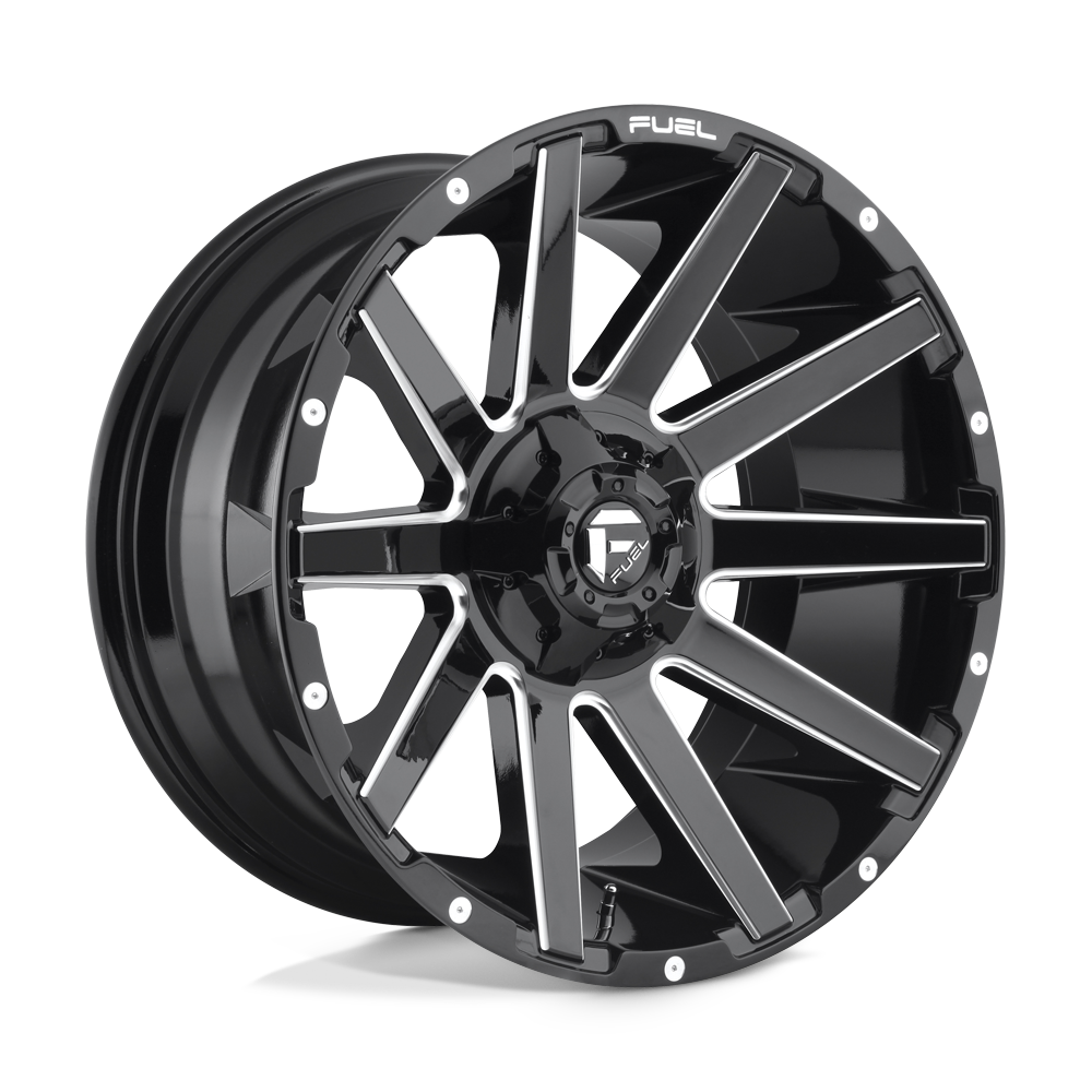 Fuel Off-Road D615 22X10 Gloss Black Milled 8x165.1 -18mm