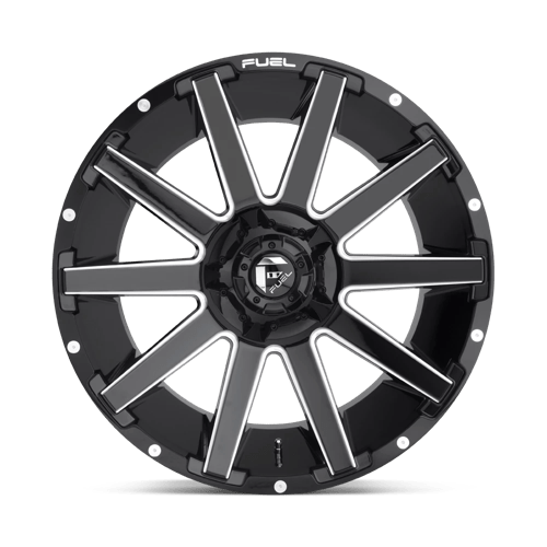 Fuel Off-Road D615 24X14 Gloss Black Milled 5x127/5.5 -75mm