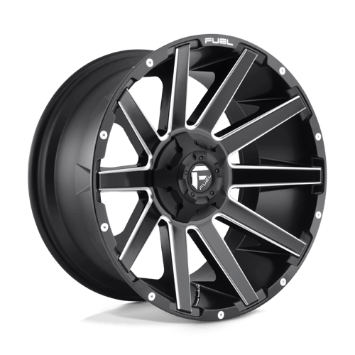 Fuel Off-Road Aluminum Wheels 18X9 Contra D616 Matte Black Milled