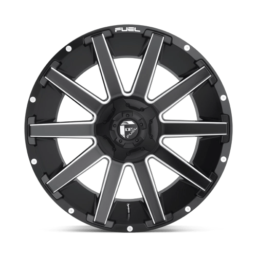 Fuel Off-Road D616 20X9 Matte Black Milled 6x114.3 +1mm