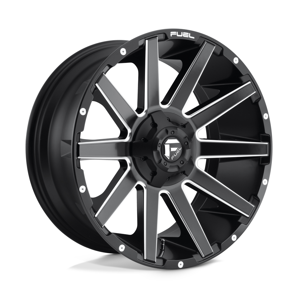 Fuel Off-Road D616 20X9 Matte Black Milled 6x135/5.5 +1mm
