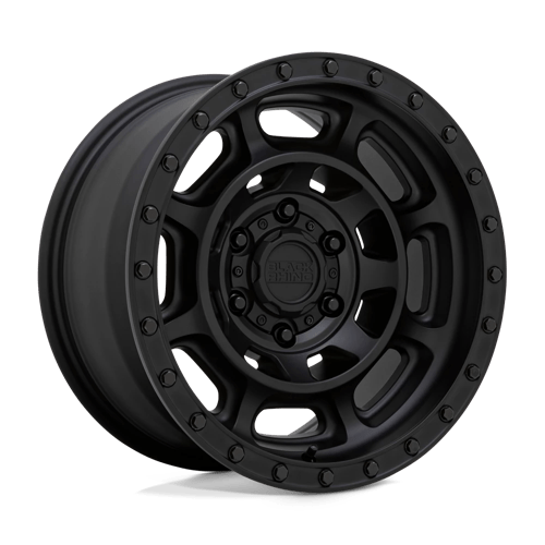 Black Rhino Hard Alloys Convoy 17X8.5 6X139.7 -10MM Matte Black