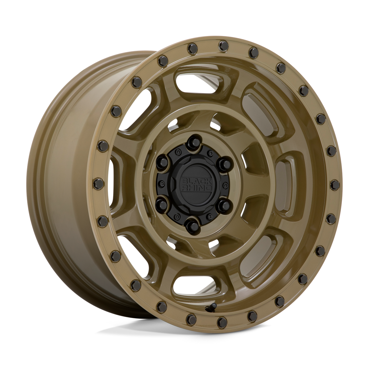 Black Rhino Hard Alloys Convoy 17X8.5 5X127 -18MM Gator Green