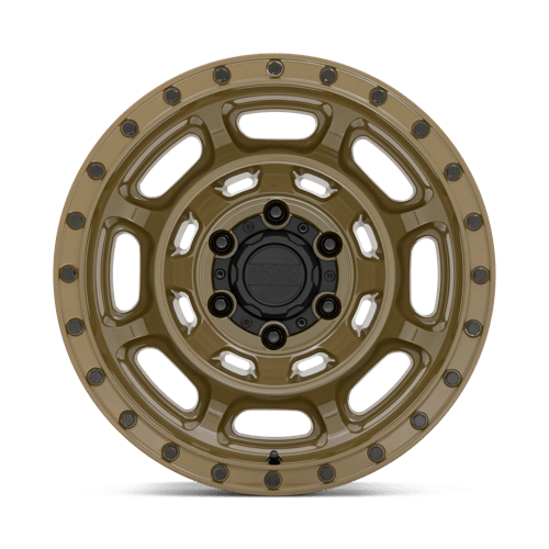 Black Rhino Hard Alloys Convoy 17X8.5 6X139.7 -10MM Gator Green