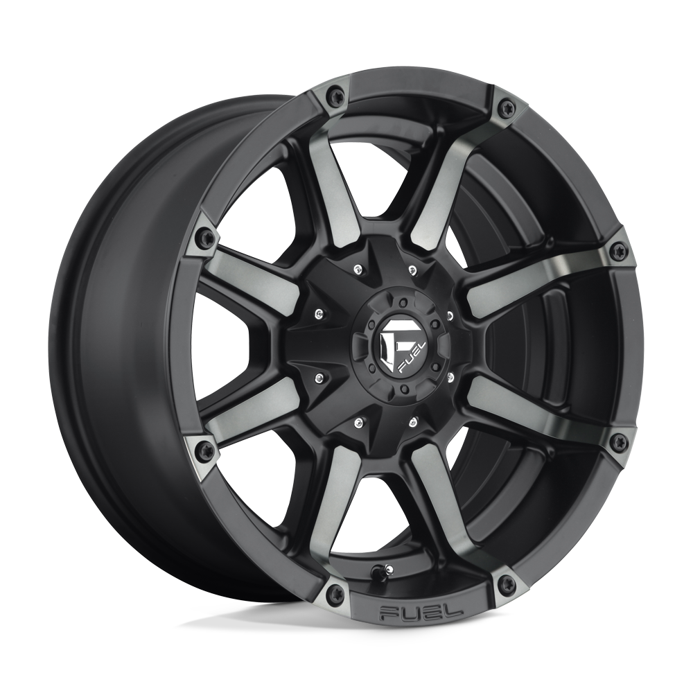 Fuel Off-Road D556 18X9 Matte Black Double Dark Tint 6x135/5.5 +1mm