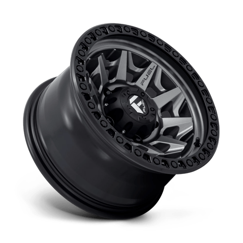Fuel Off-Road D716 15X8 Matte Gunmetal Black Bead Ring 5x139.7 -12mm