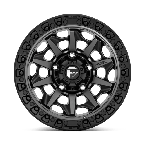 Fuel Off-Road D716 20X9 Matte Gunmetal Black Bead Ring 6x139.7 +1mm
