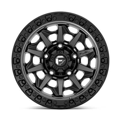 Fuel Off-Road D716 16X8 Matte Gunmetal Black Bead Ring 5x139.7 -10mm