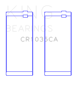 King Engine Bearings Cummins B-Ser. L4 (Size +0.75mm) Connecting Rod Bearing Set - CR1035CA0.75