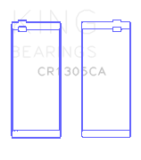 King Engine Bearings Cummins 4Bta/4Btaa/6Bt/6Bta (Size +0.50mm) Connecting Rod Bearing Set - CR1305CA0.5