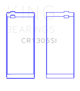 King 03-15 Dodge Cummins Diesel 5.9L L6 (Size STD) Cracked Rod Bearing (Must Order 6 for Set) - CR1305SI
