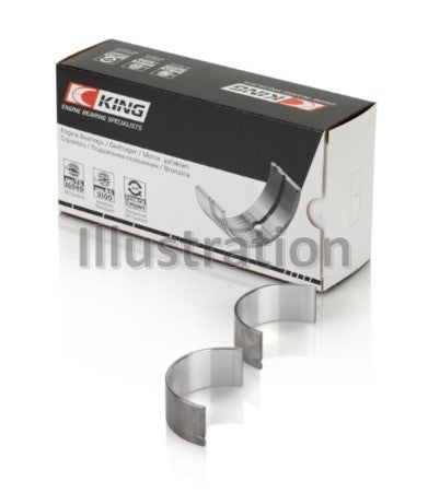 King 03-15 Dodge Cummins Diesel 5.9L L6 (Size STD) Cracked Rod Bearing (Must Order 6 for Set) - CR1305SI