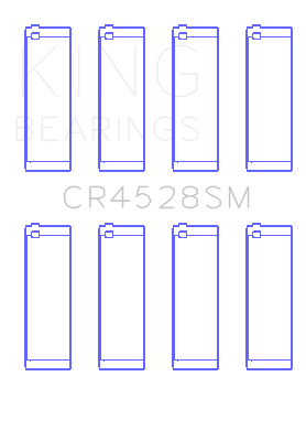 King Engine Bearings BMW N42 B20/N46 B20 (Size +0.50mm) Connecting Rod Bearing Set - CR4528SM0.5