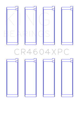 King Ford 2.3L Duratec Mazda L3-VDT MZR Turbo (Size 0.26) Connecting Rod Bearing Set - CR4604XPC.026