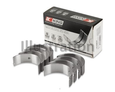 King Engine Bearings Hyundai Lantra 1600 (Size +0.50mm) Connecting Rod Bearing Set - CR4235AM0.5