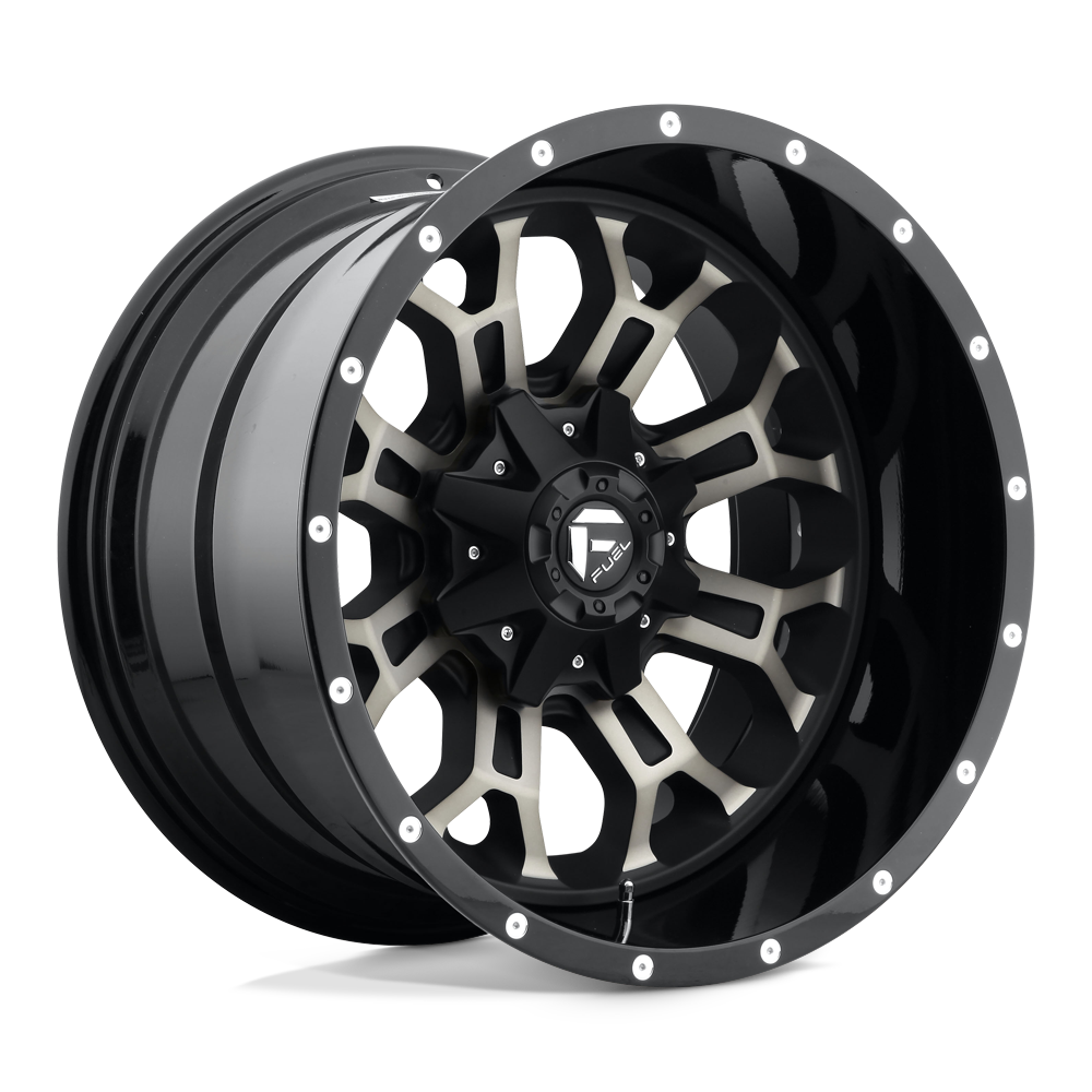 Fuel Off-Road D561 18X9 Gloss Machined Double Dark Tint 5x139.7/150 +1mm