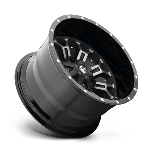 Fuel Off-Road D561 20X9 Gloss Machined Double Dark Tint 5x114.3/5.0 +1mm