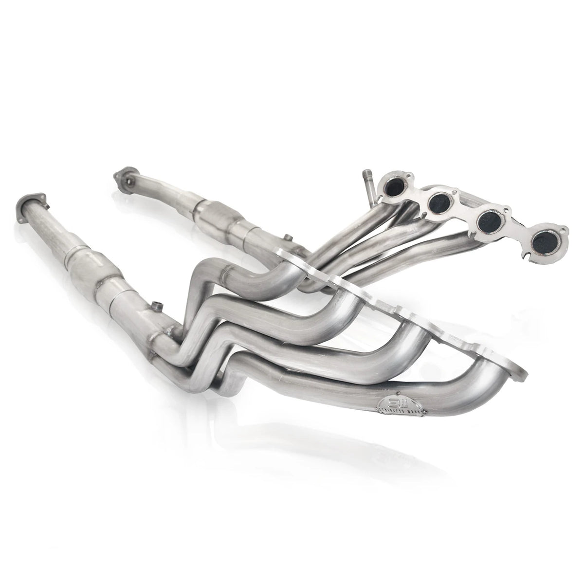 Stainless Works - 1998-02 Crown Victoria Long Tube Header Kit - CRVICHDRCAT