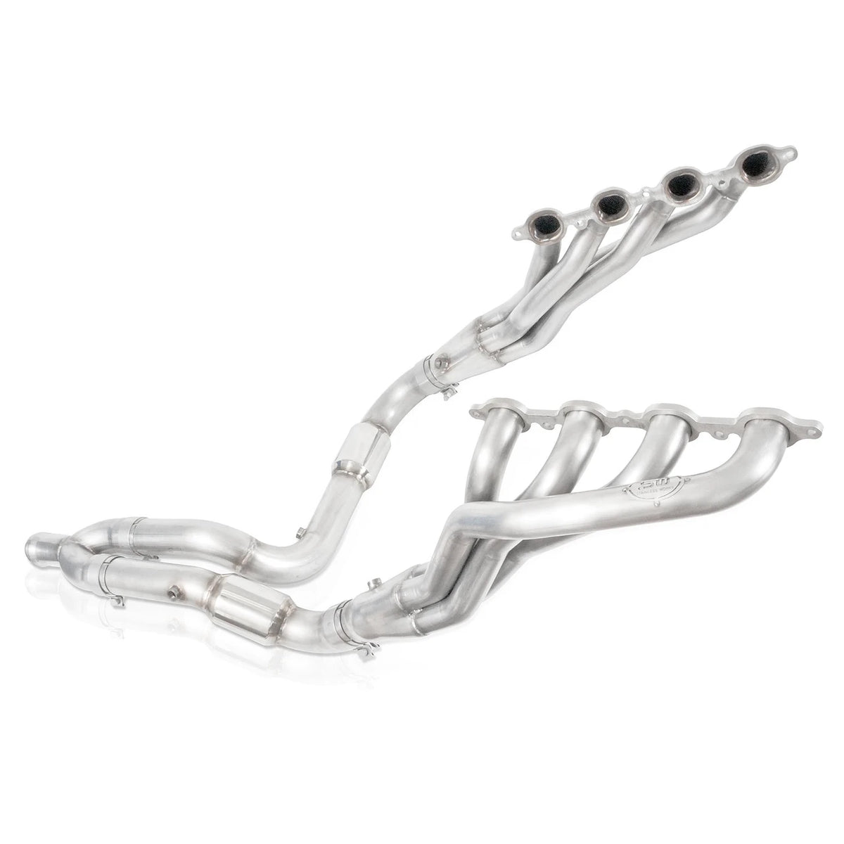 Stainless Works - 2007-13 Silverado Long Tube Header Kit - CT07HCAT