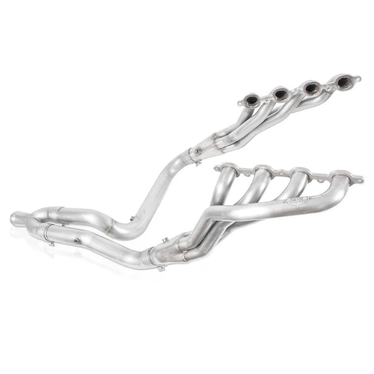 Stainless Works - 2014-18 Silverado Long Tube Header Kit - CT14HCAT