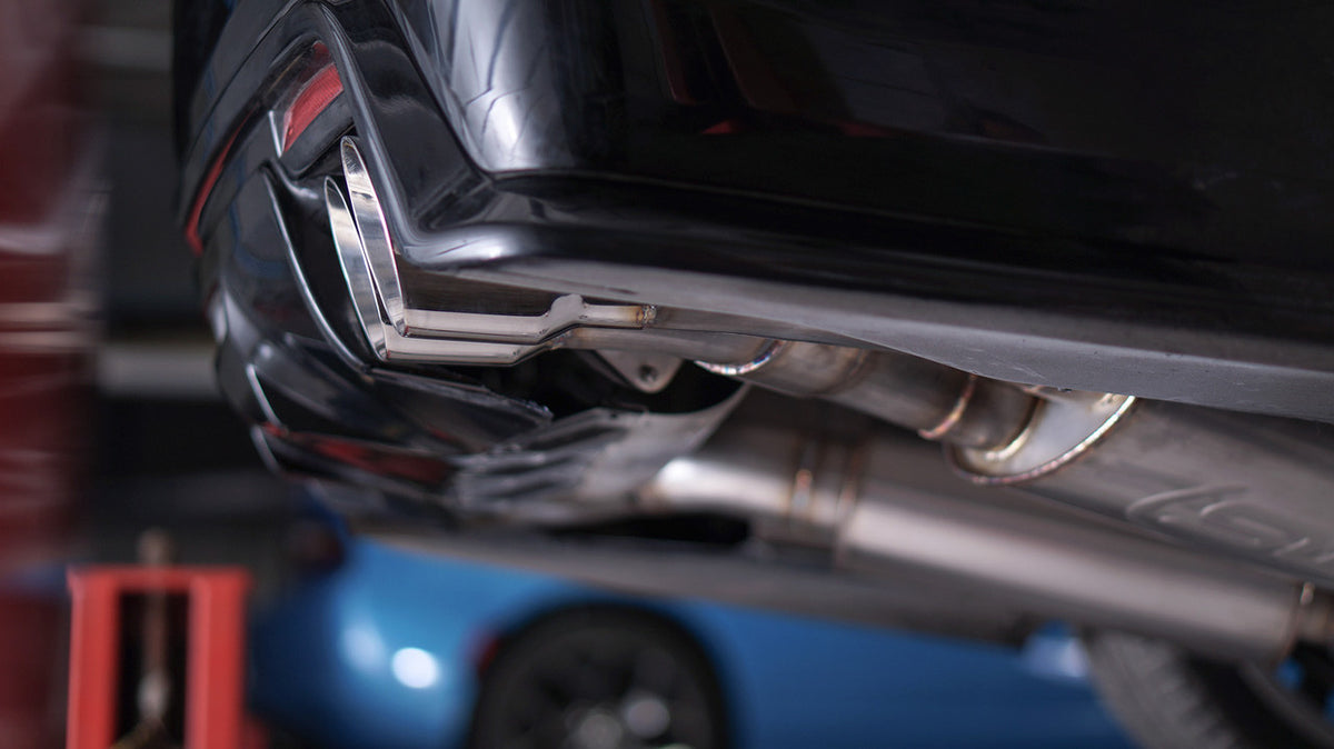 Stainless Works - 2016-19 Cadillac CTS-V Axleback - CTSV16MKS-PC