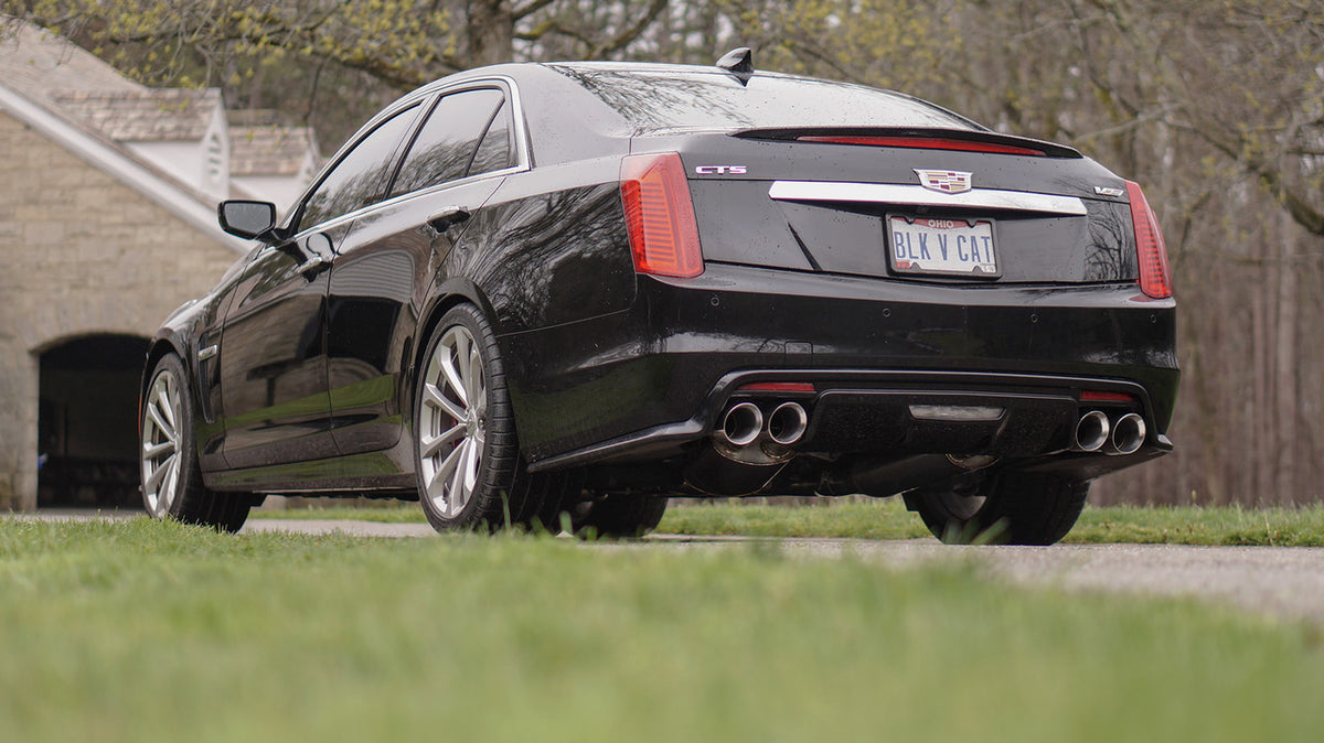 Stainless Works - 2016-19 Cadillac CTS-V Axleback - CTSV16MKS-PC