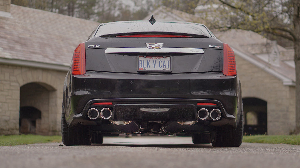 Stainless Works - 2016-19 Cadillac CTS-V Axleback - CTSV16MKS-PC
