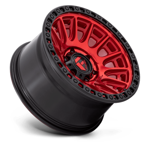 Fuel Off-Road D834 17X9 Candy Red W/ Black Ring 6x139.7 +1mm