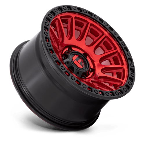 Fuel Off-Road D834 17X8.5 Candy Red W/ Black Ring 6x135 +25mm