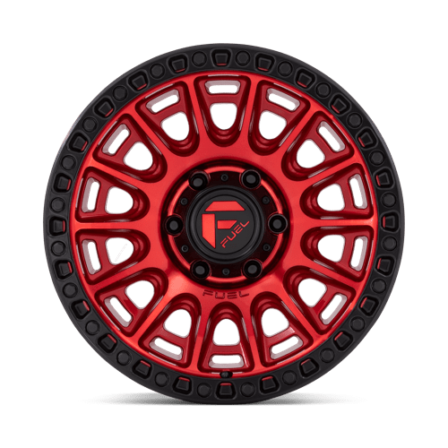 Fuel Off-Road D834 17X8.5 Candy Red W/ Black Ring 6x135 +25mm