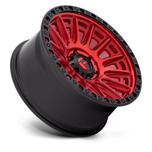 Fuel Off-Road D834 20X9 Candy Red W/ Black Ring 6x135 +1mm