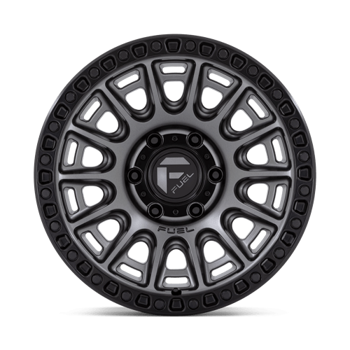 Fuel Off-Road D835 17X8.5 Matte Gunmetal W/ Black Ring 5x127 +30mm