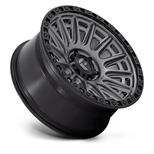 Fuel Off-Road D835 20X9 Matte Gunmetal W/ Black Ring 6x139.7 +1mm
