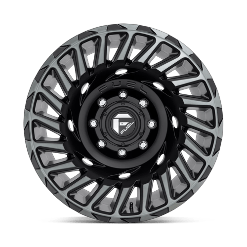 Fuel Off-Road D683 18X9 Matte Machined Double Dark Tint 6x139.7 -12mm