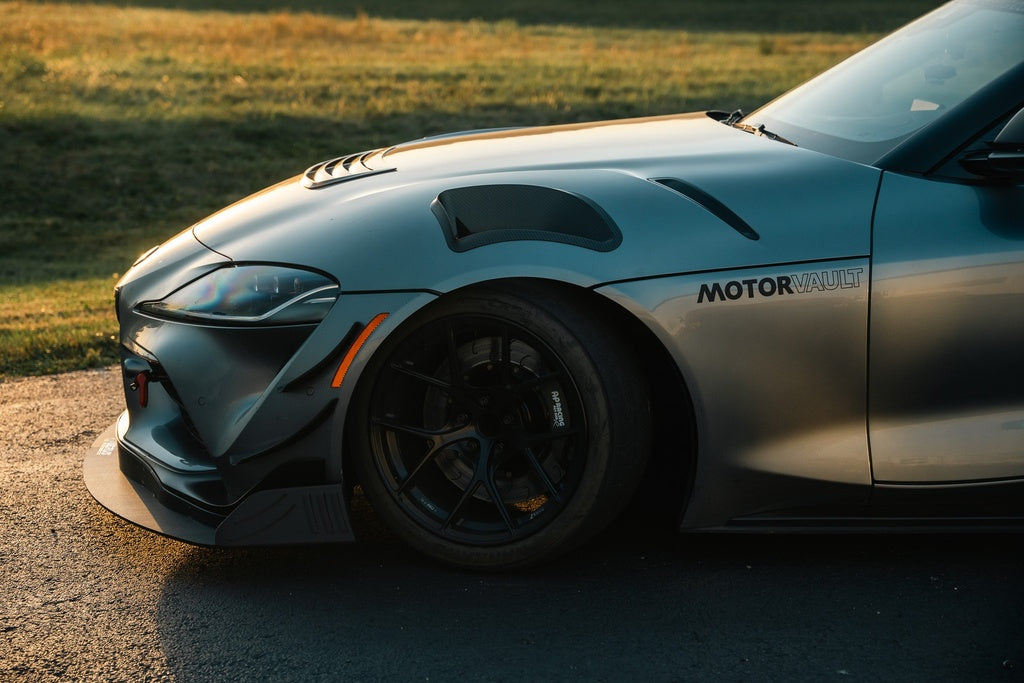 Verus - Carbon Cooling Fender Vent Kit (Top Vents Only) - Mk5 Toyota Supra - A0797A