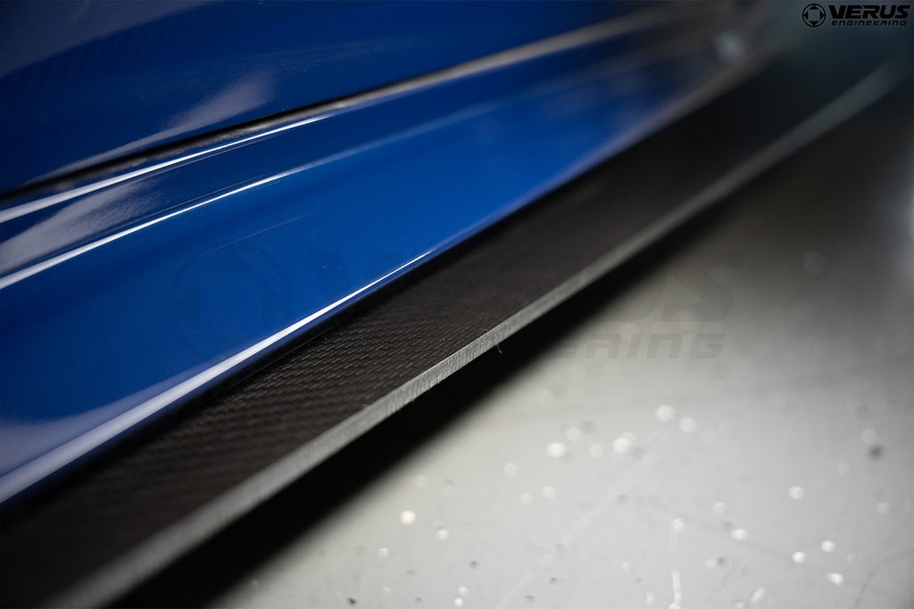 Verus - Carbon Polyweave Side Splitter Kit - Corvette Stingray (C8) - A0313A