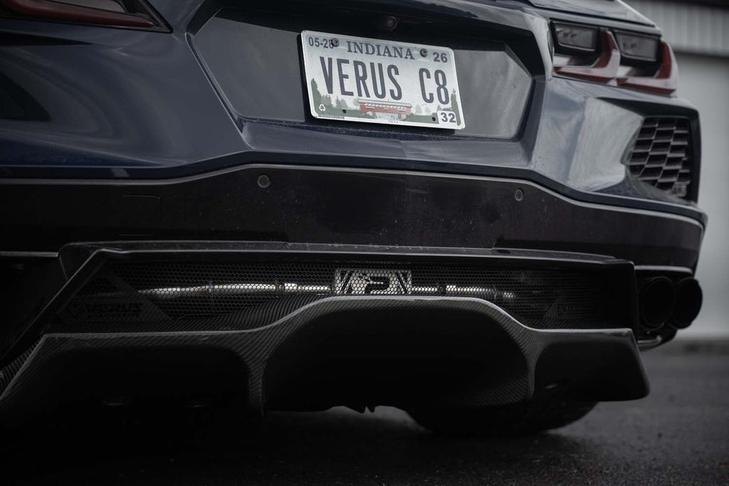 Verus - Carbon Rear Diffuser - Corvette Stingray (C8) - A0422A