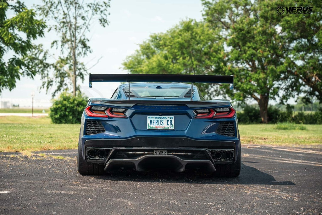 Verus - Carbon Rear Diffuser - Corvette Stingray (C8) - A0422A