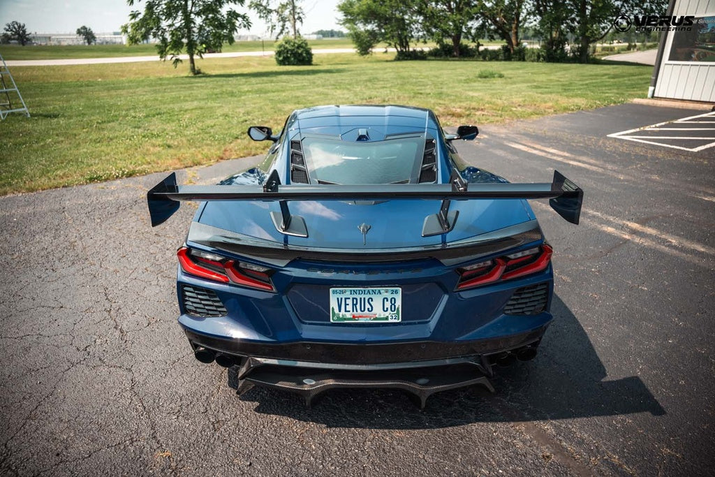 Verus - Carbon Rear Diffuser - Corvette Stingray (C8) - A0422A