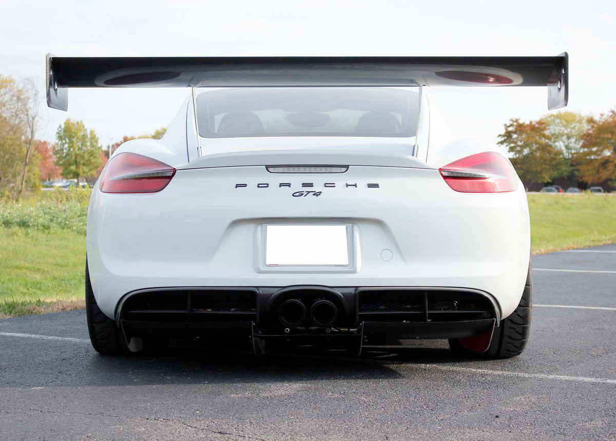 Verus - Carbon Rear Diffuser - Porsche 981 Cayman - A0150A