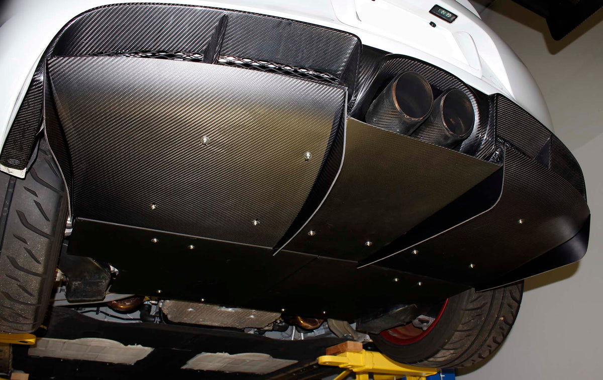 Verus - Carbon Rear Diffuser - Porsche 981 Cayman - A0150A