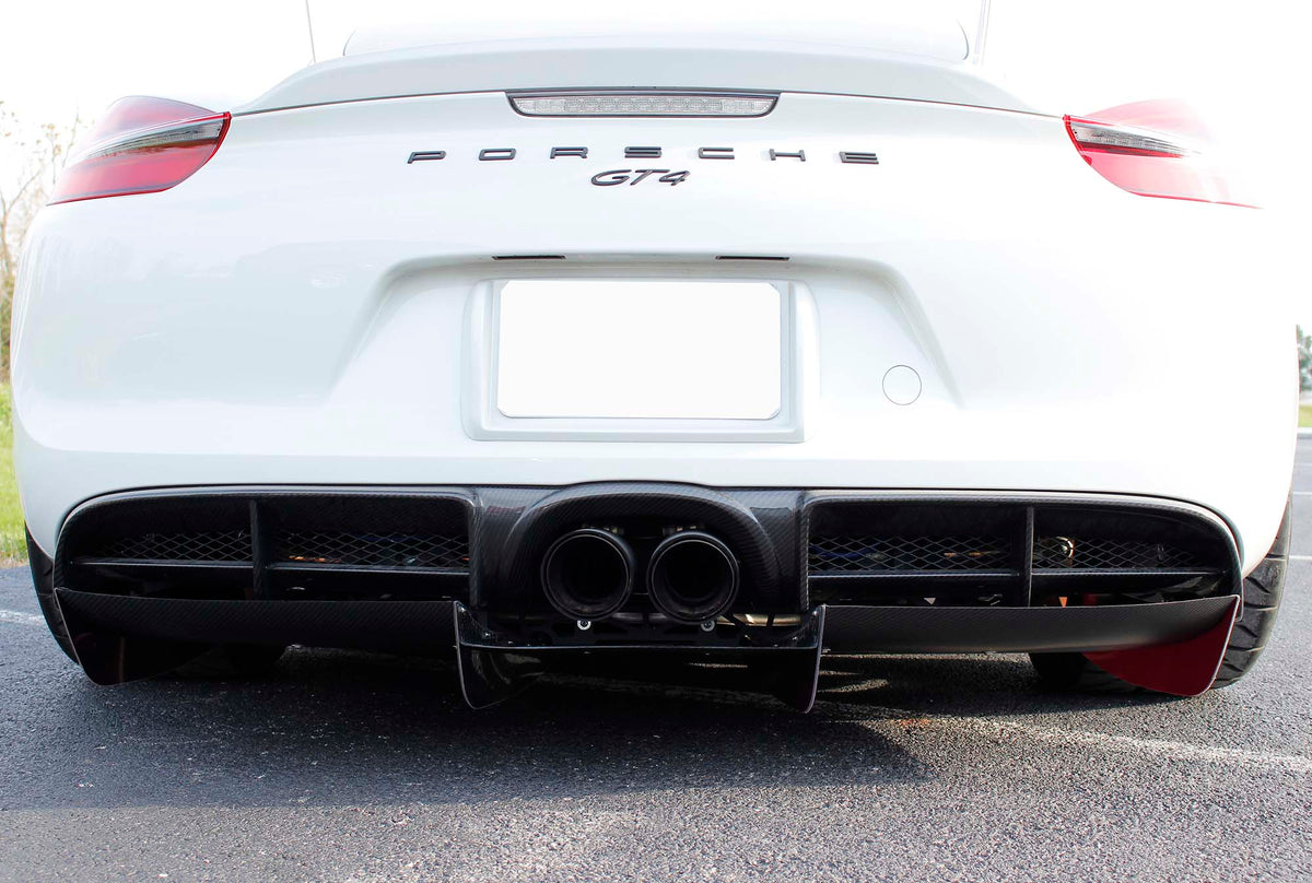 Verus - Carbon Rear Diffuser - Porsche 981 Cayman - A0150A