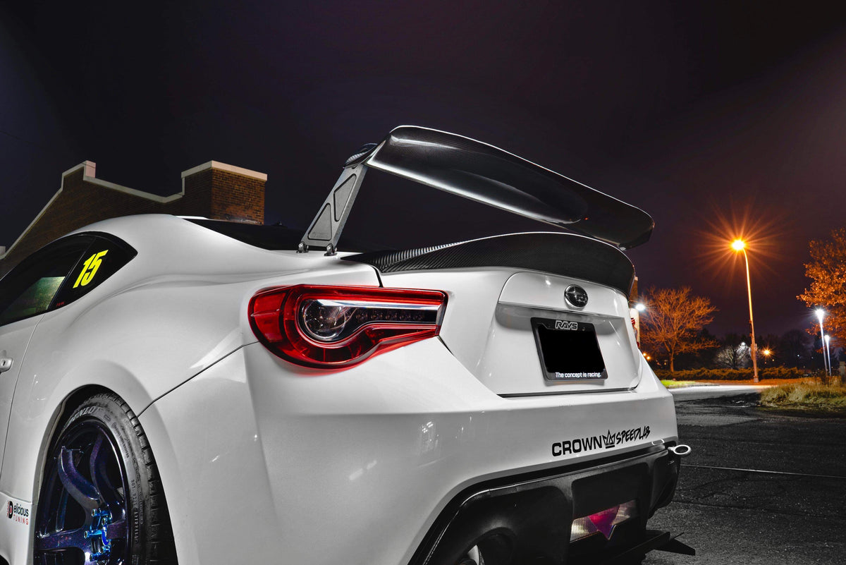 Verus - Carbon Rear Spoiler, Ducktail - (2013-2021) BRZ/FRS/GT86 - A0176A