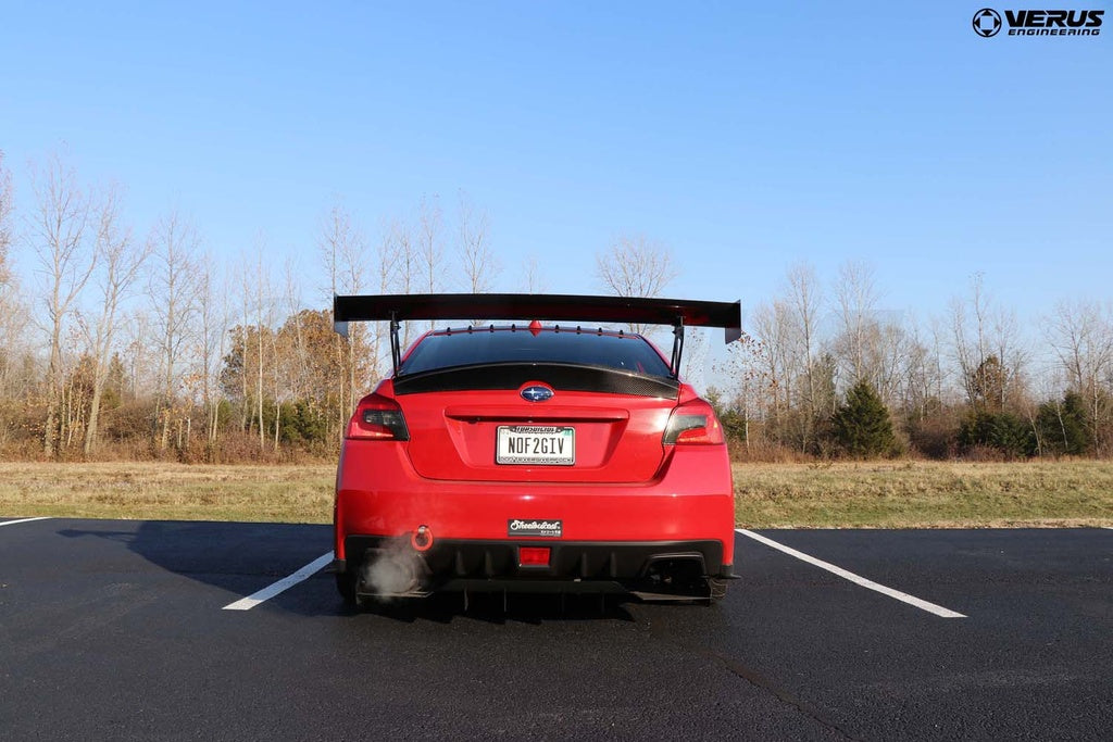 Verus - Carbon Rear Spoiler, Ducktail - 2015+ VA Subaru WRX - A0196A