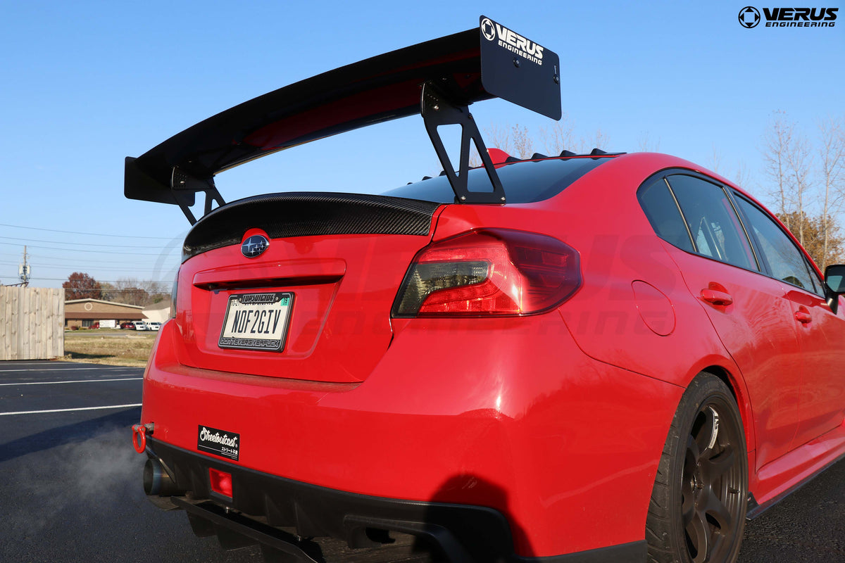 Verus - Carbon Rear Spoiler, Ducktail - 2015+ VA Subaru WRX - A0196A