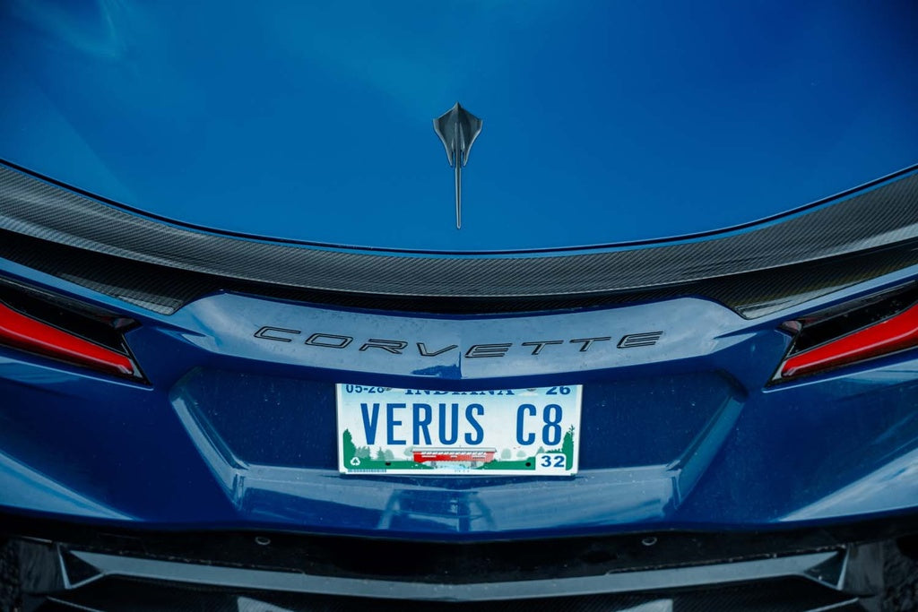 Verus - Carbon Ducktail Rear Spoiler - Corvette Stingray (C8) - A0302A