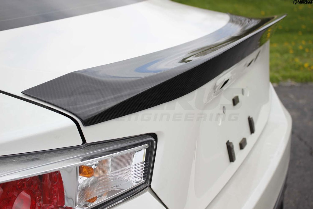 Verus - Carbon Rear Spoiler, Ducktail - (2013-2021) BRZ/FRS/GT86 - A0176A